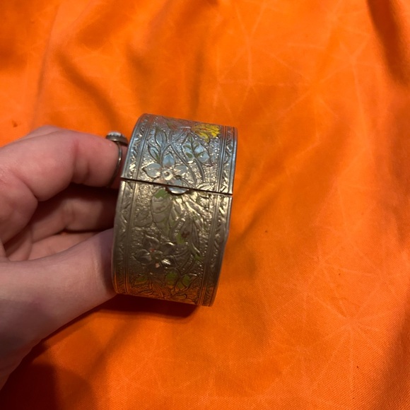 Vintage silver cuff - Picture 1 of 2